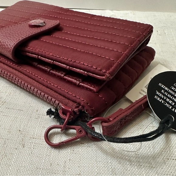Samantha Brown Burgundy Wallet - Picture 3 of 11